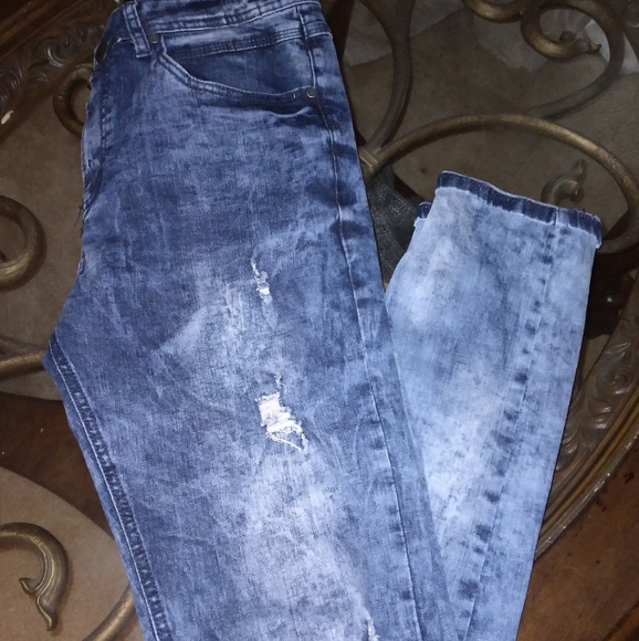 🎉Men's Distressed Jeans - Picture 3 of 6